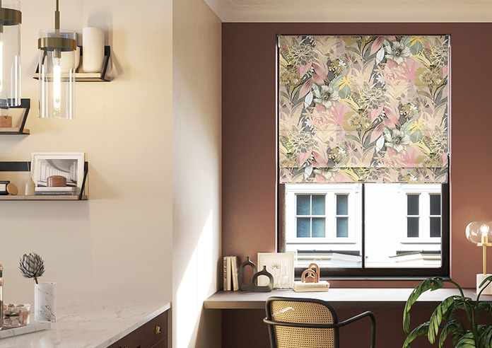 Bali, Blush - Roman Blind - Image 3